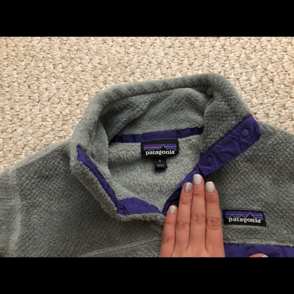 Grey and purple trim Patagonia - Picture 3 of 4